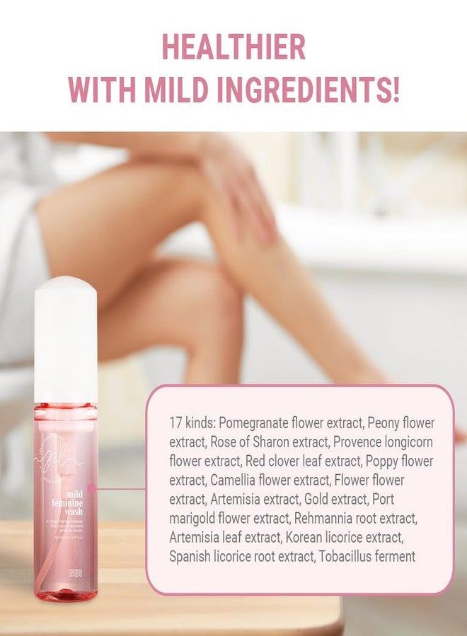 tenzero Mild Feminine Foaming 5.07 fl oz/150ml, Sensitive Bubble Foam Cleansing, Natural Feminine Hygiene, Odor Control, Gently & pH-balance Washing For All Skin Types, Intimate Wash Daily Care - Image 4